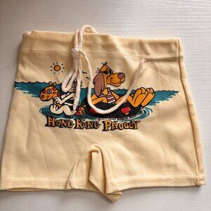 Rare Hong Kong Phooey baby swim trunks! Hanna-Barbera VINTAGE Swim Trunks